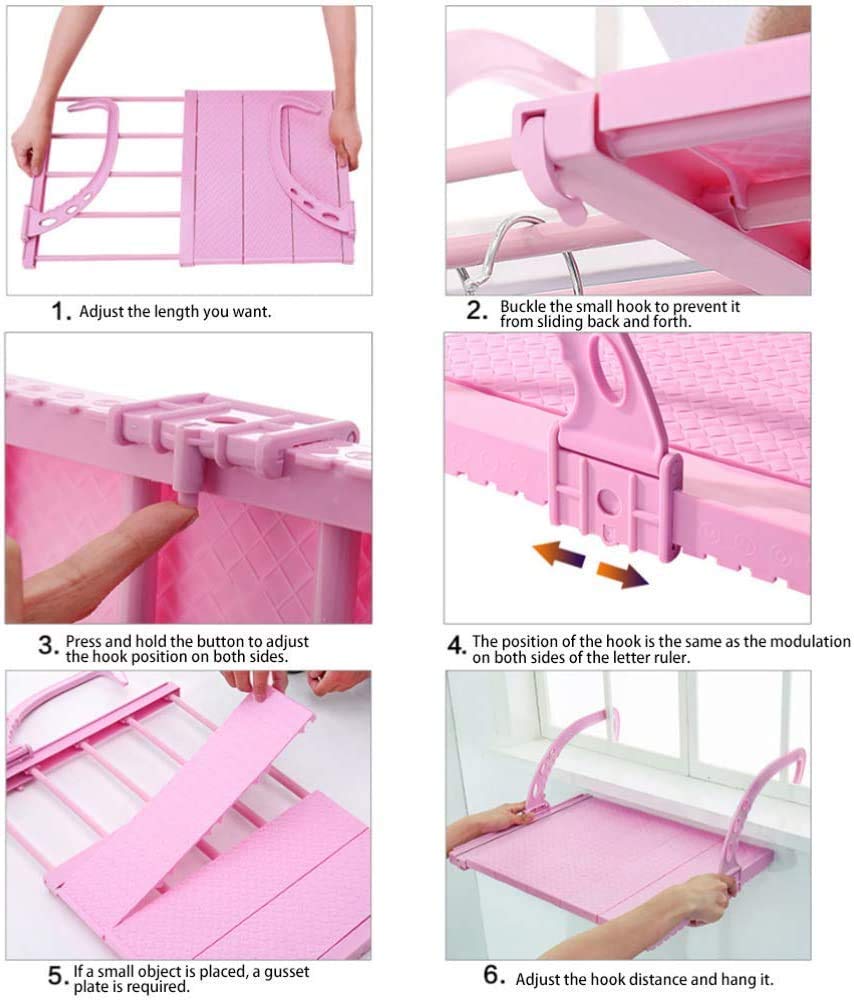 Multi-Use Drying and Storage Rack- Blue - Image 7