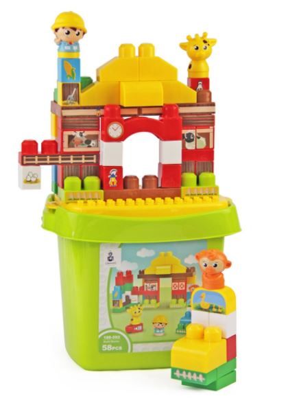 Jeronimo Block Bucket - Green 58pc - Image 2