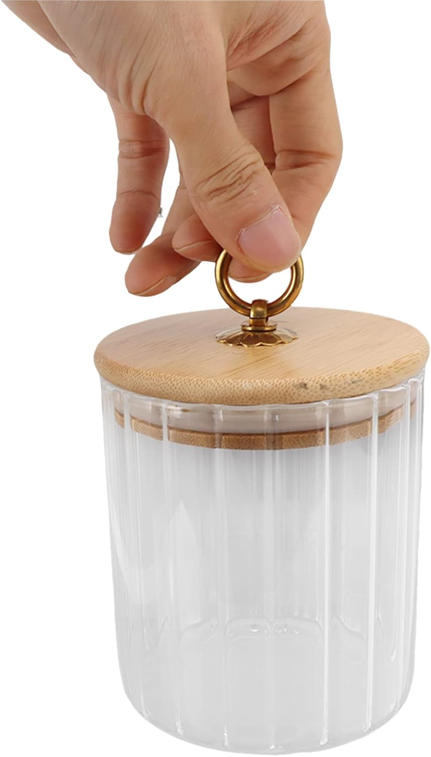Pantry Delight Jar with Bamboo Lid - Image 2