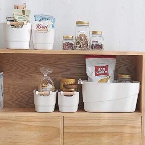 Elegance Storage Basket - M - White - Fine Living