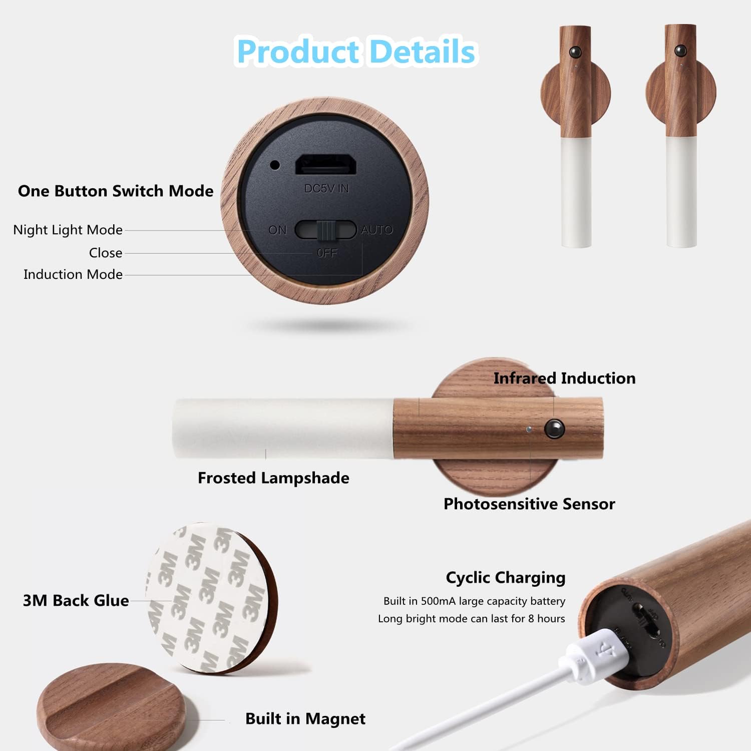 Smart Sensor Motion Night Light - Image 7
