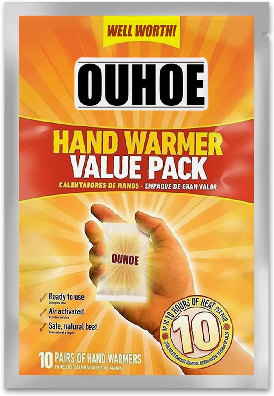 10pcs Handwarmer Value Pack - Fine Living - Image 2