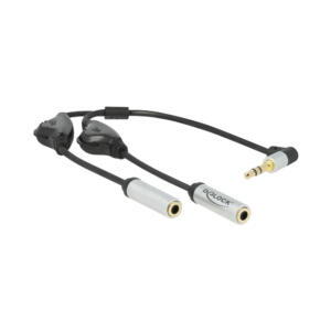 Delock AUDIO SPLIT ST M 3.5-2X ST F 3PIN (66434)*
