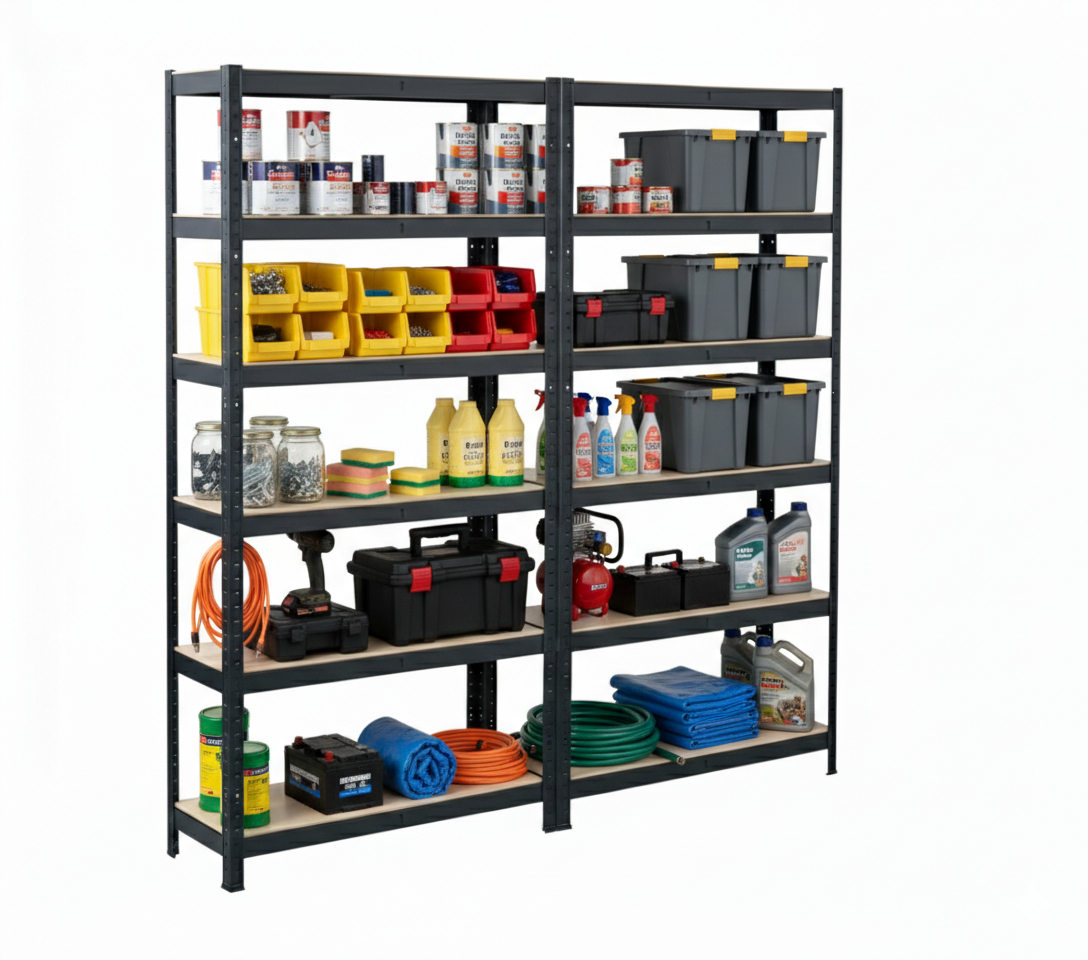 FINERY - 6 Layer Shelf Matt Black (PACK OF 2) - Image 4