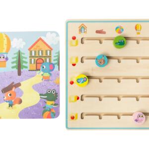 Nuovo Where The Animals Go - Wooden Toy