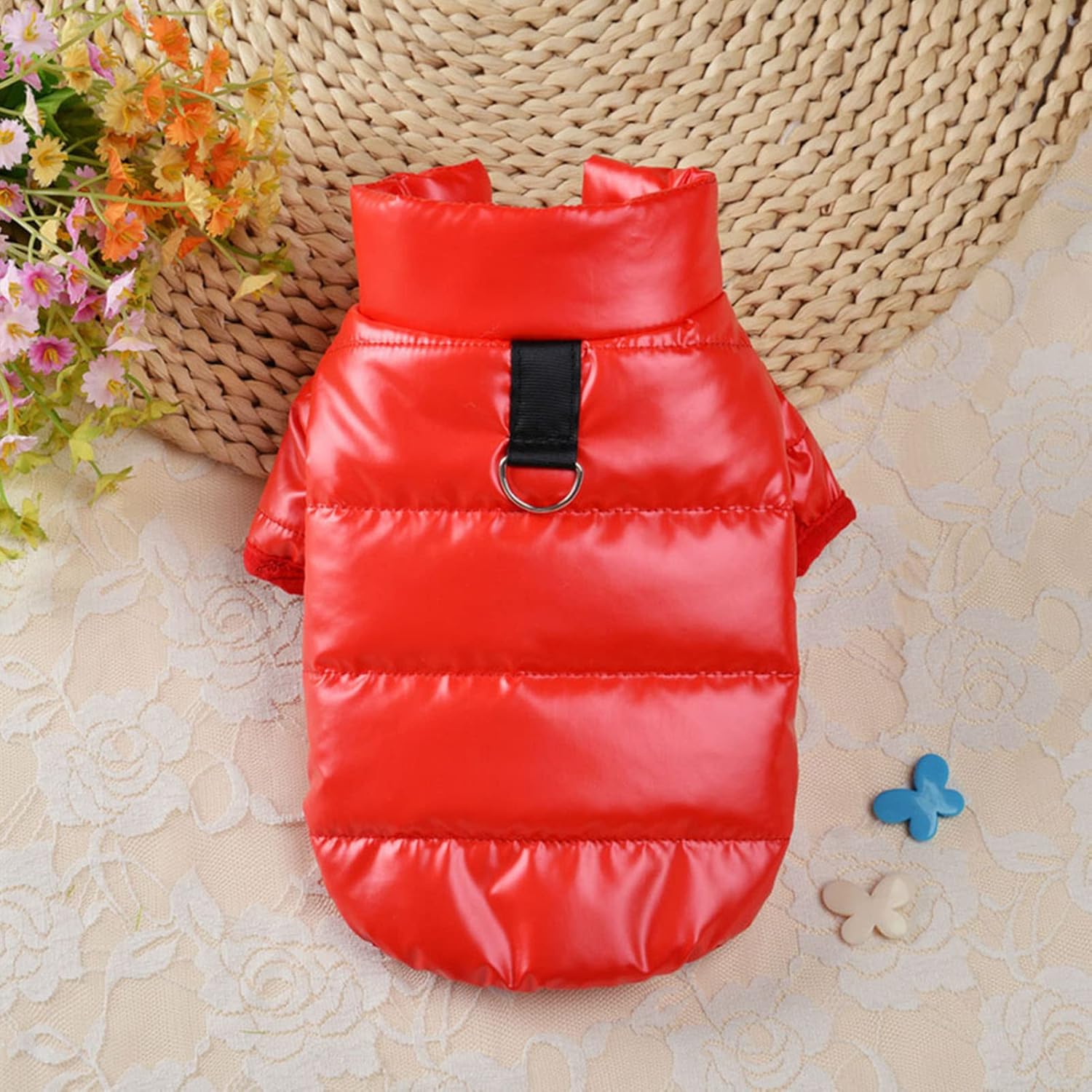 Snoozle Dog Jacket - Mediuml - Red - Rex - Image 5