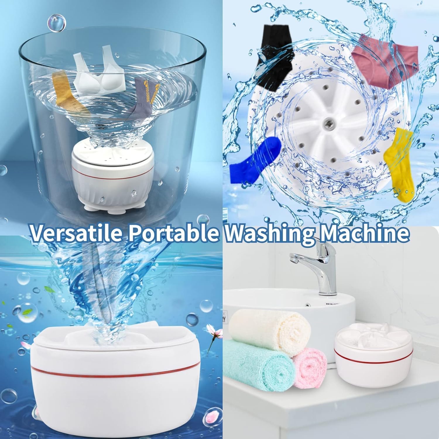 Mini Portable Camping Washing Machine - Image 3