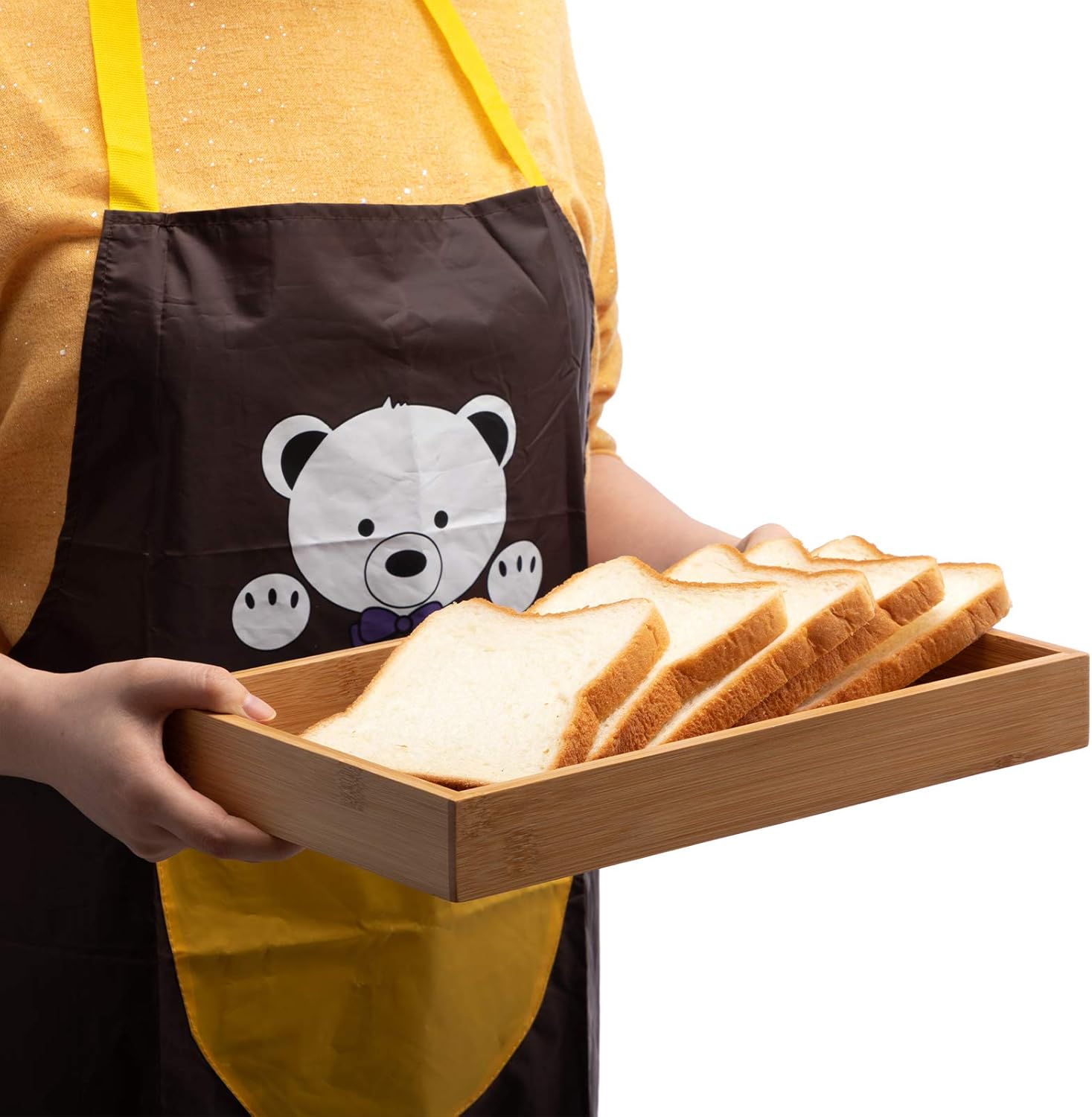 Bamboo Bread Slicer - Fine Living - Image 3