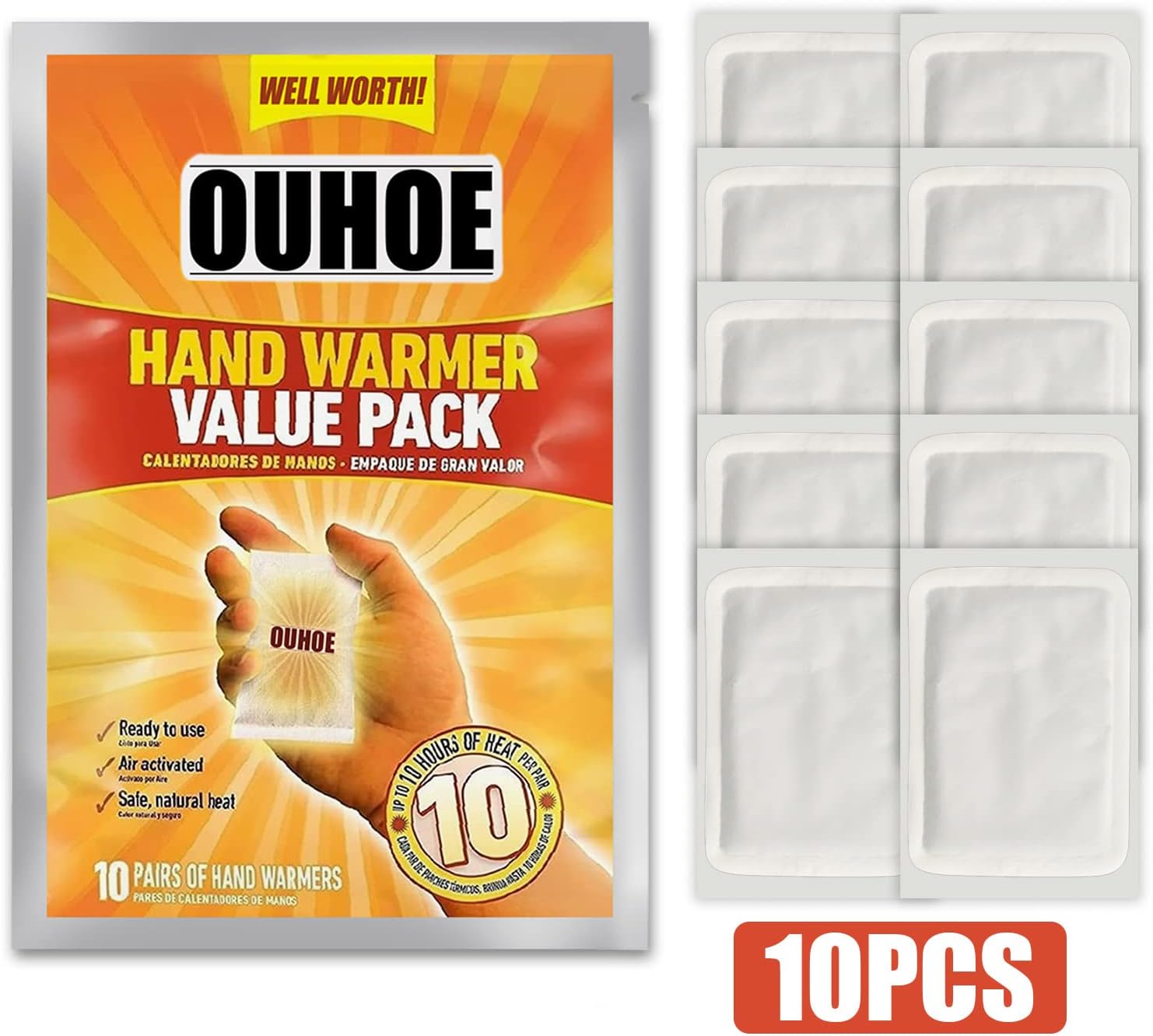 10pcs Handwarmer Value Pack - Fine Living - Image 3