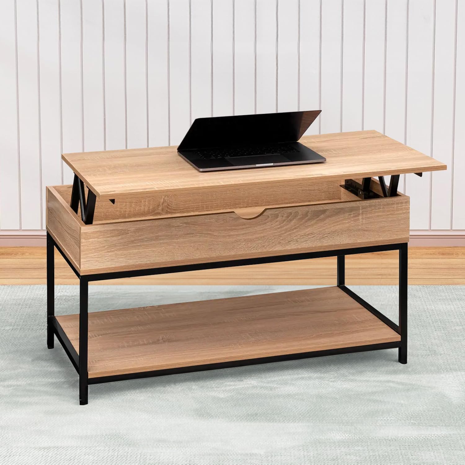 Lofta Lift 2 Tier Coffee Table - Fine Living - Image 2