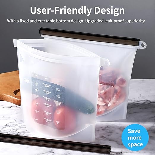 Reusable Zip Lock Bag 1.4kg - Image 5