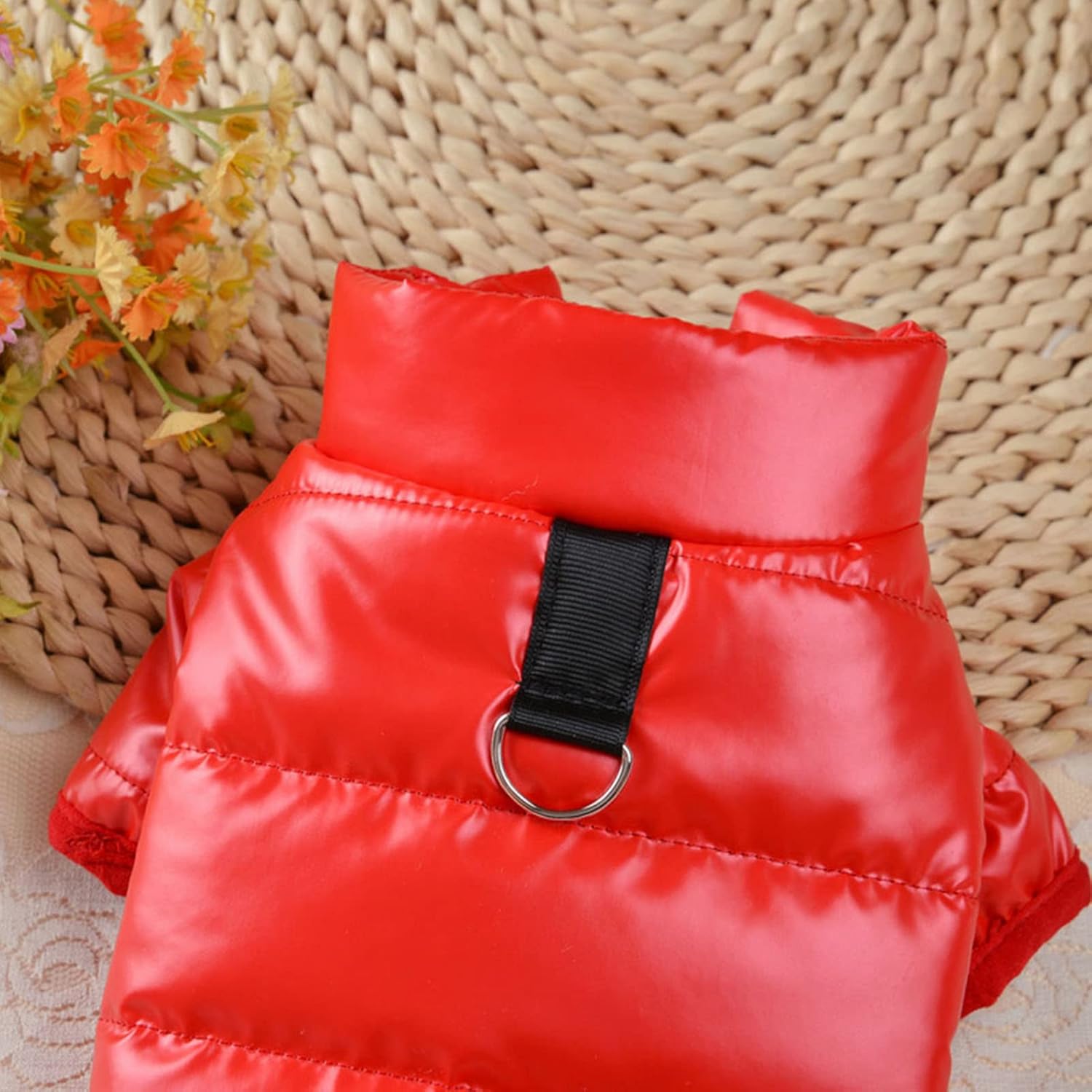 Snoozle Dog Jacket - Mediuml - Red - Rex - Image 2