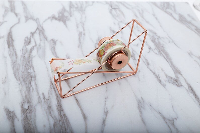 Elementary Sellotape Holder - Rose Gold - Image 4