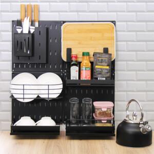 Fine Living  - Build Kitchen Storage - Backboard
