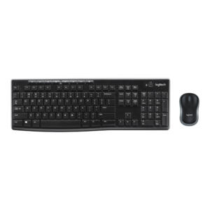Logitech WIRELESS MOUSE & KEYBOARD COMBO MK270 BLK