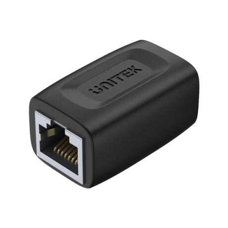 Unitek RJ45 CAT6 INLINE COUPLER BLACK (A1026BK)