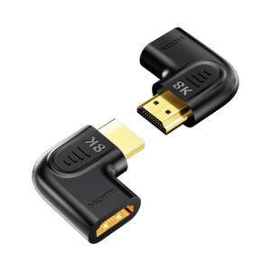 Unitek A1047A 8K HDMI 2.1 90? AND 270? VERTICAL FLAT ANGLED ADAPTER KIT