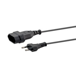 LinkQnet 1M 2-PIN EURO PLUG TO 2-PIN EURO SOCKET