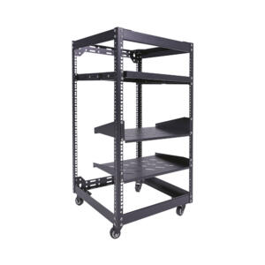 LinkQnet 22U AV RACK WITH 4 CASTORS