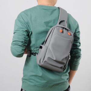 Zen Sling Cross Body Backpack -Grey