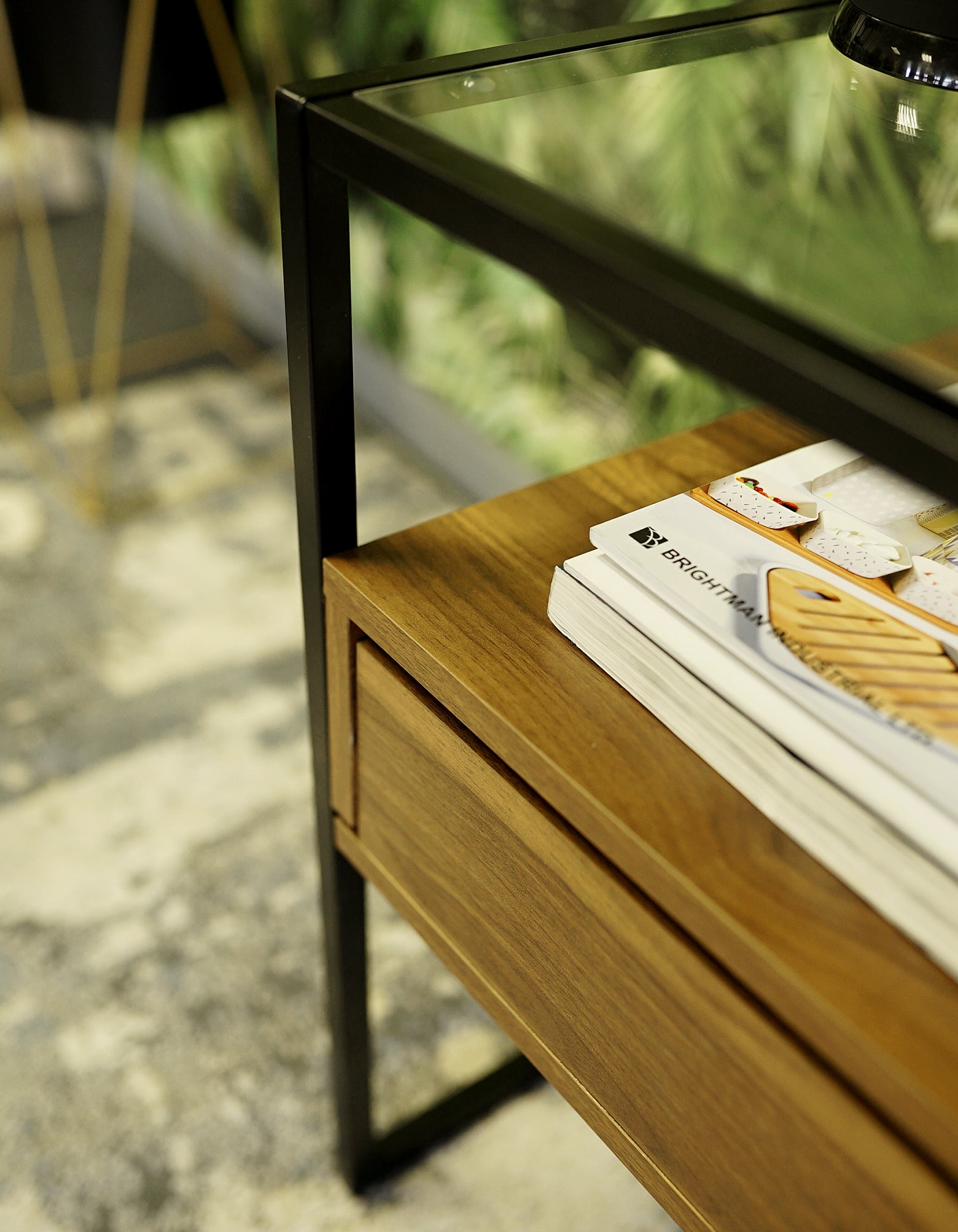 Fine Living Athens Side Table - Wood - Image 6