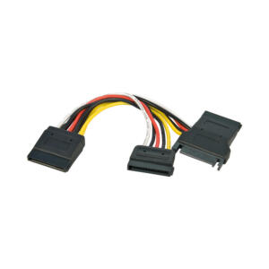 LinkQnet 0.15M 15-PIN SATA POWER SPLITTER CABLE