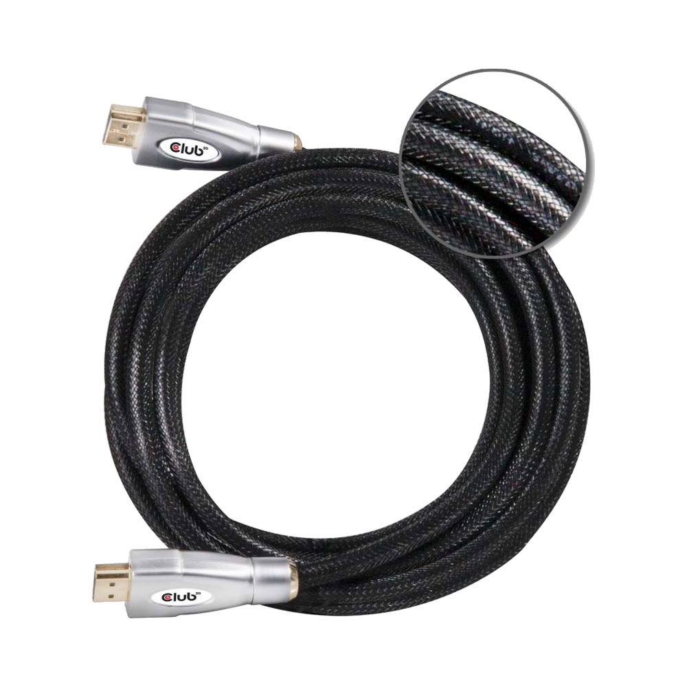CLUB3D 5M HDMI2.0 MALE TO MALE 4K60HZ CABLE