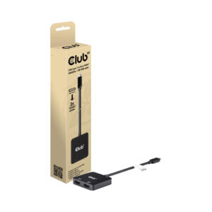 CLUB3D USB TYPE C MST HUB TO DUAL HDMI 4K60HZ