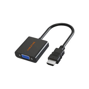 CABLETIME CP52B 0.2M 1080P HDMI MALE TO VGA FEMALE ADAPTER (CT-AV582-HAVGAG-B0.2)