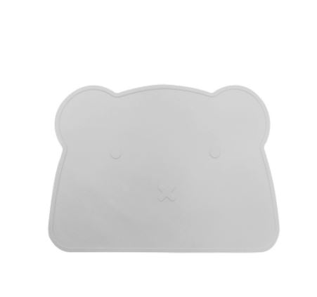 Silicone Teddy Placemat -Light grey - Image 5