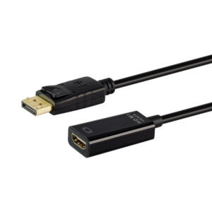 LinkQnet CONNECTIVITY CNV-DP-HDMI-LQ 4K CNV-DP-HDMI-LQ DISPLAYPORT MALE TO HDMI FEMALE CONVERTER