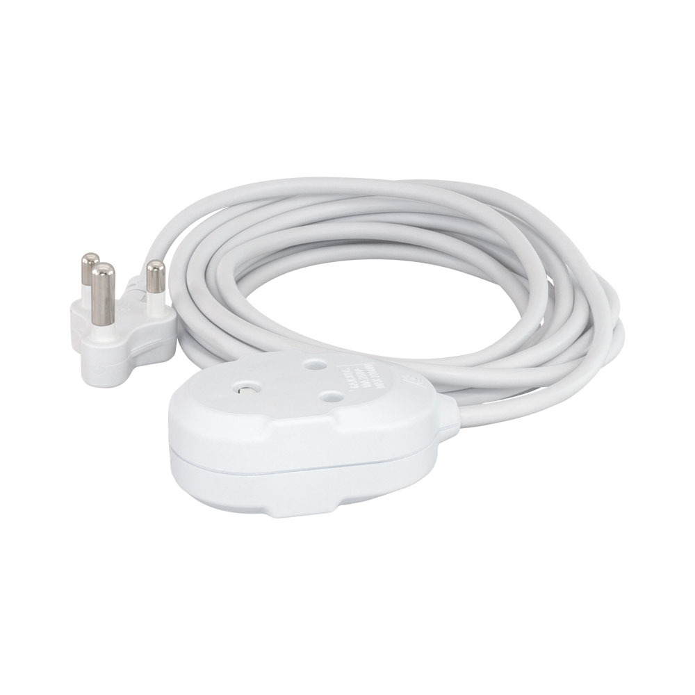 LinkQnet 20M EXTENSION CORD 16A JANUS COUPLE WHITE
