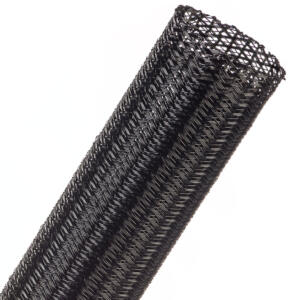 Techflex NON SPLIT TUBE BRAIDED 38.1MM BLACK (F3601.50BK)