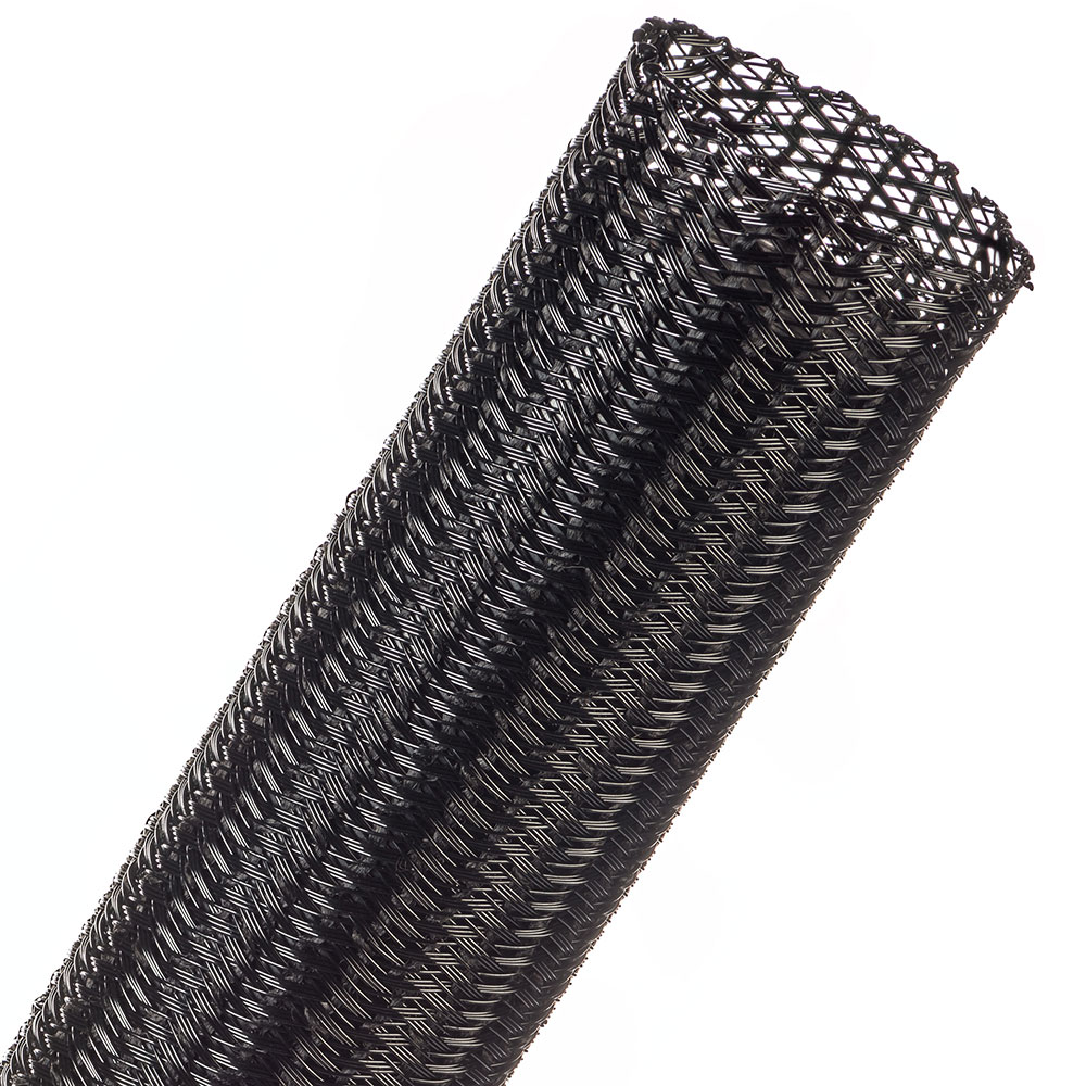 Techflex NON SPLIT TUBE BRAIDED 38.1MM BLACK (F3601.50BK)