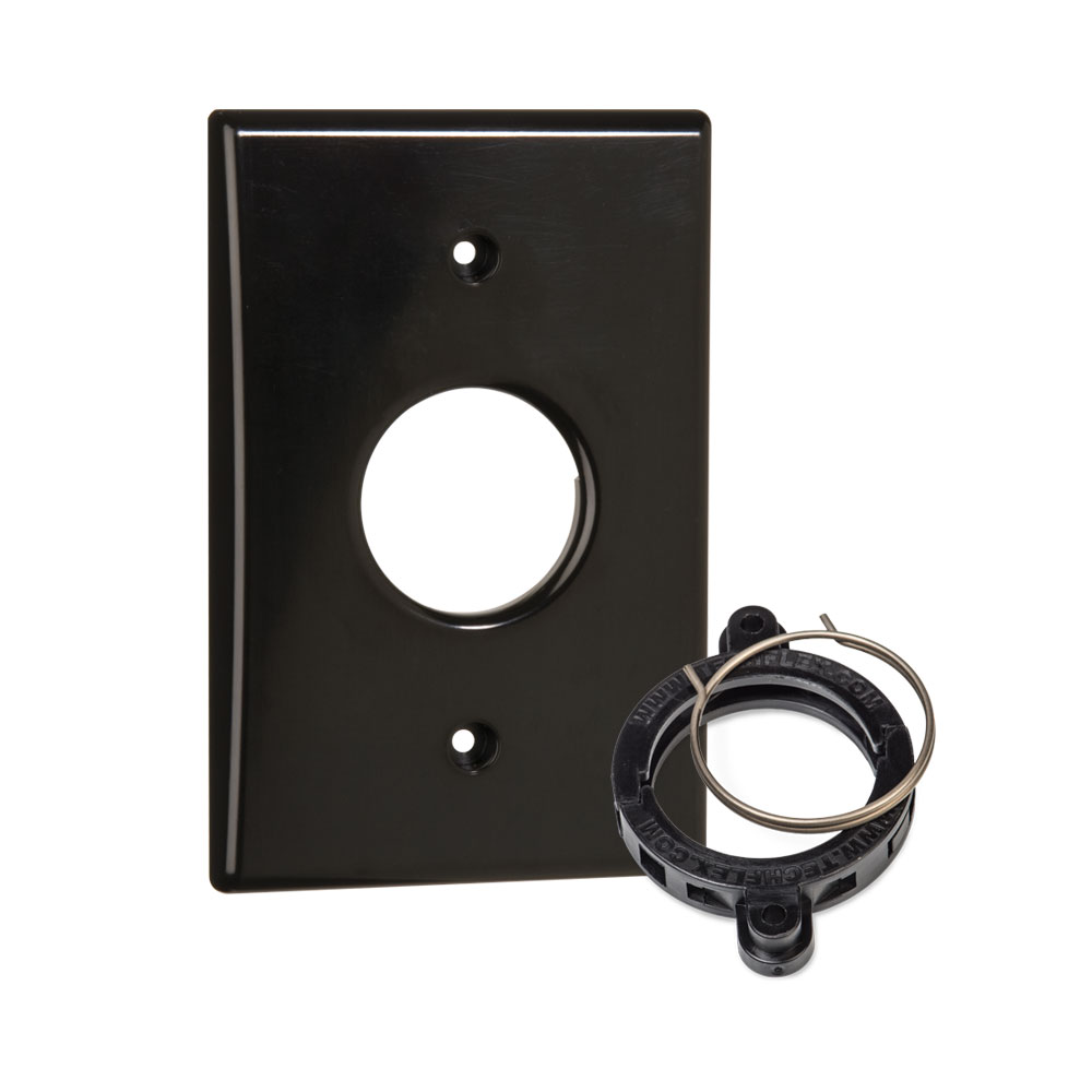 Techflex FLEXO MOUNTING WALL PLATE & FLANGE (FMS1.50FKBK)