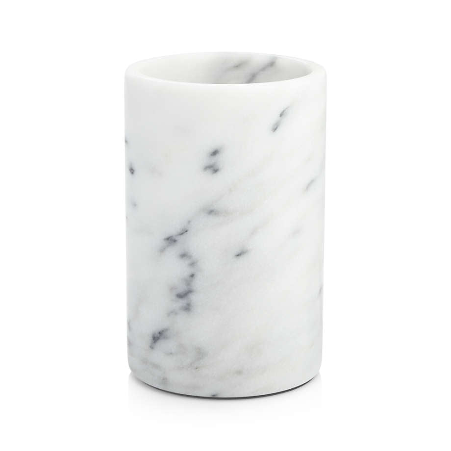 Crystalline Barrel - Brass and White - 17cm - Image 3
