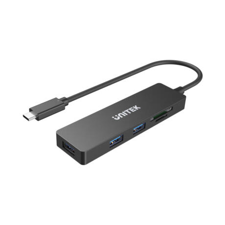 Unitek USB3.1 3-PORT USB HUB WITH CARD RD (H1108A)
