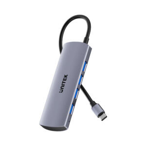 Unitek 10GPS USB-C 4IN1 HUB 2 USB-A GRY(H1112EGY01