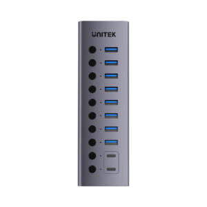 Unitek 10IN1 USB-C 5GBP HUB-PWER SWITCH(H1315B01-EU