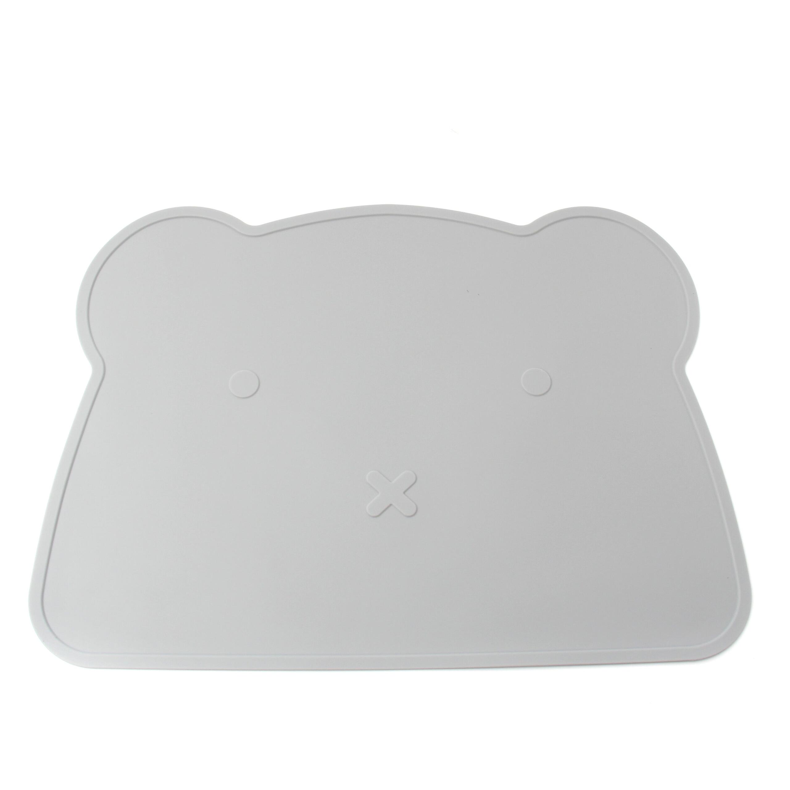 Silicone Teddy Placemat -Light grey - Image 2
