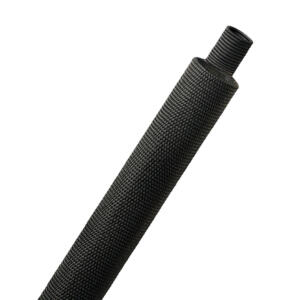 Techflex 1M HEATSHRINK FABRIC 12MM TO 6MM BLACK (H2F0.48BK)
