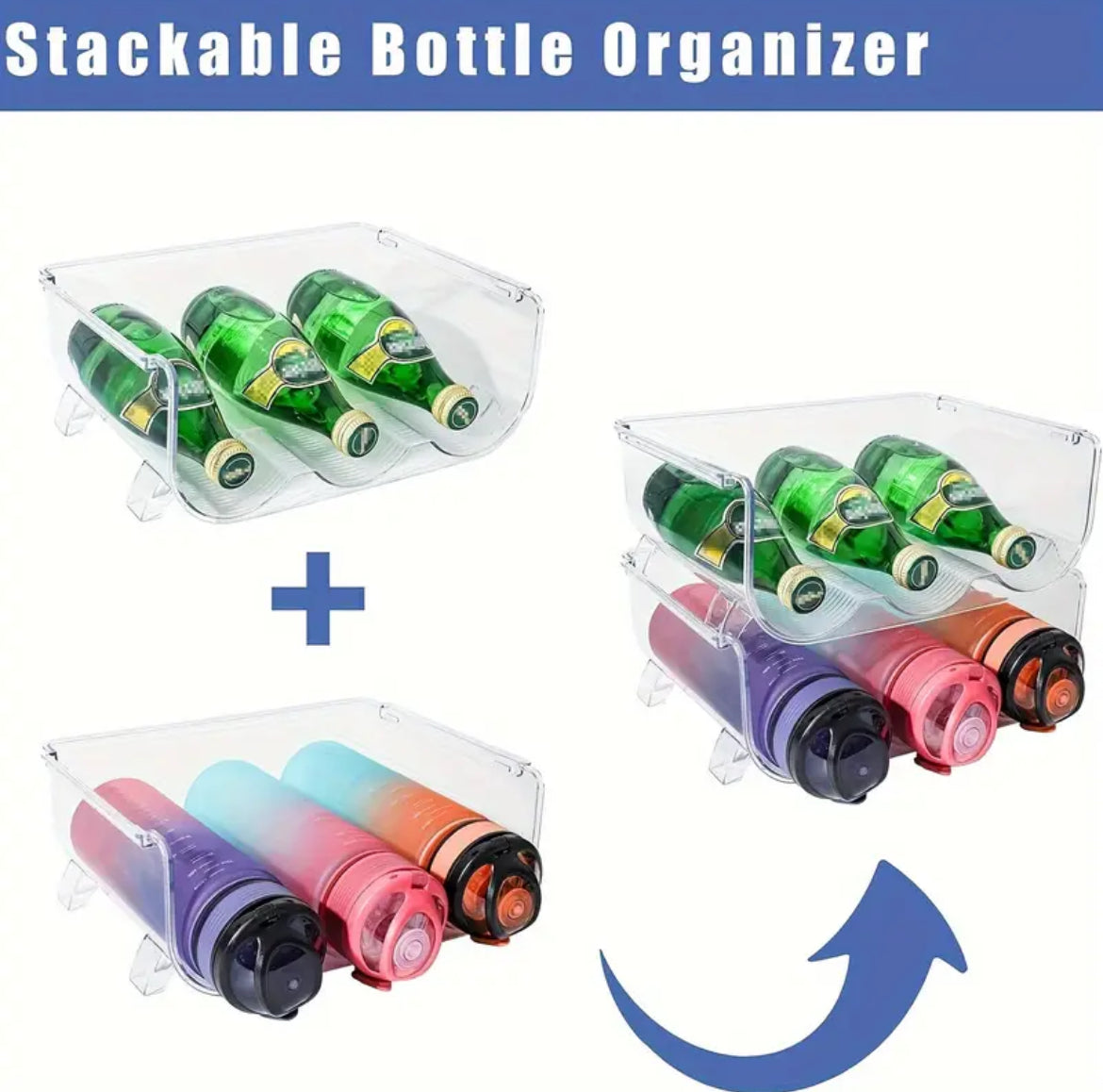 Aqua Stacker Bottle Rack - Image 7
