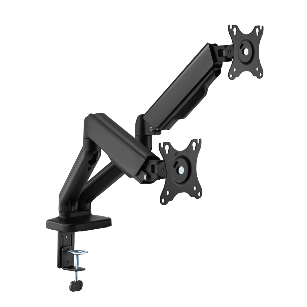 LinkQnet BRACKETS LDT46-C024E 17 - 32" SPRING-ASSISTED DUAL MONITOR ARM