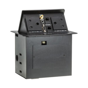 Lucktech POPUP DESK(2XPWR, 2XLAN, 1X AUD, 1X VGA, 1X VID)