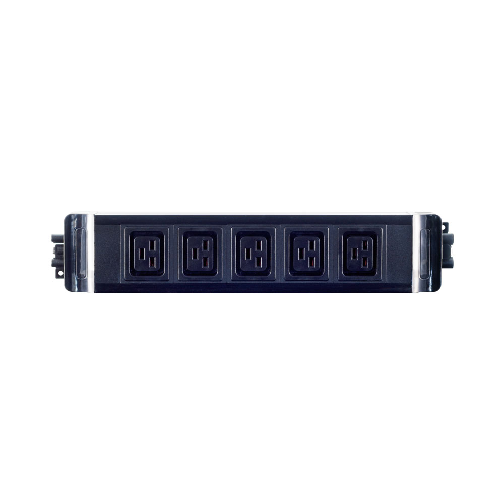 Lucktech 5-WAY IEC-19 PWR WITH GST18 F/M PLUG 16A,250V BLK*