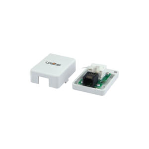 LinkQnet RJ45 CAT5E WALL BOX ( LOGO)