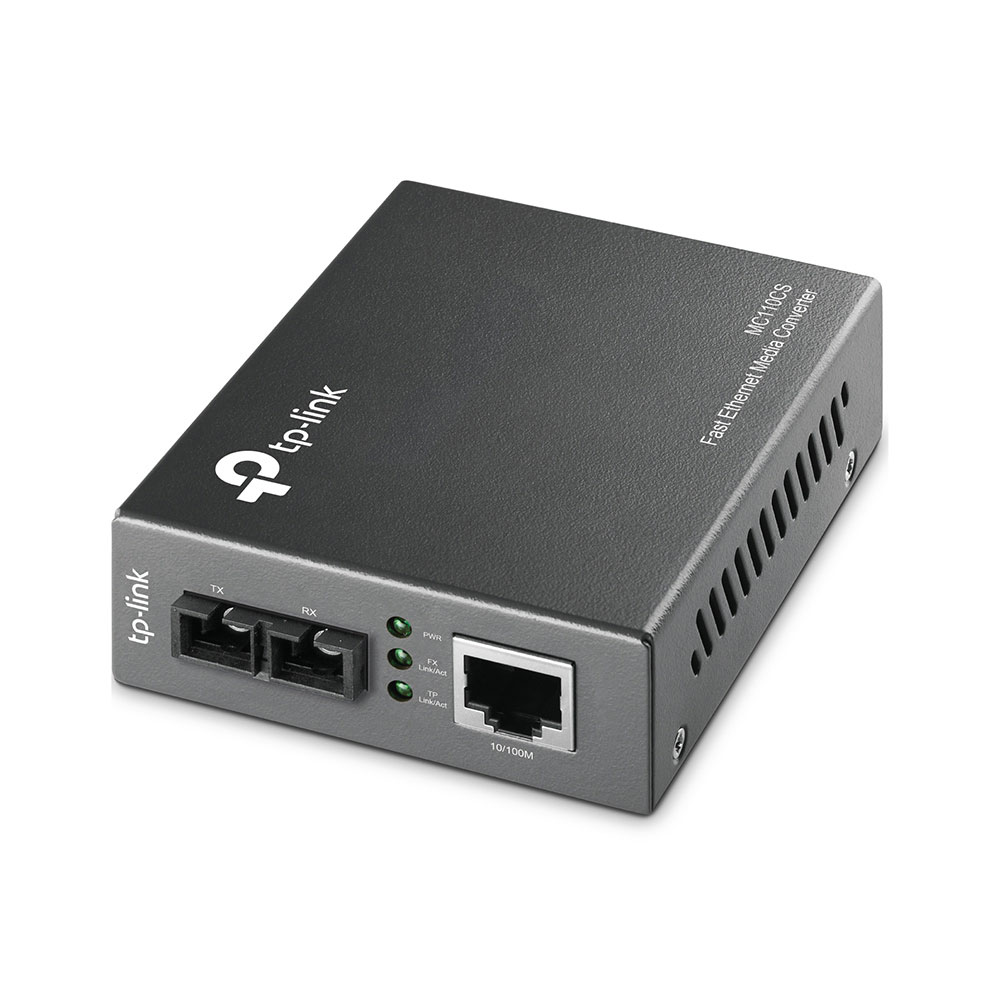 TP-Link 100MBIT RJ45 TO SINGLE-MODE SC FIBRE