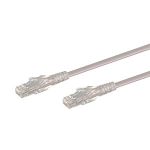 LinkQnet 0.5M CAT6 MOULDED FLYLEAD - GREY