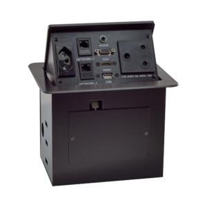 Lucktech POPUP DESK( SA POWER,USB,VGA,HDMI,AUDIO,2XLAN)