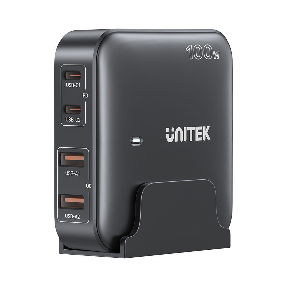 Unitek 100W MAX GAN SMART CHARGE STATION(P1229ABK)